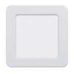 EGLO LED-Einbauspot 117x117 Weiss  99162 