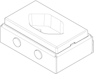 ABN Schukosteckdose o.Deckel       XSD11 