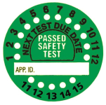 Fluke PASS560R Geräteaufkleber f.Gut- 