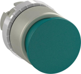 ABB Pilztaste 28mm grün Metall  P9MEM3VN 