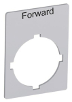 ABB Textschild "Forward"     Accessories 