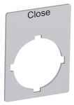 ABB Textschild "Close"       Accessories 