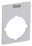 ABB Textschild "Stop"        Accessories 