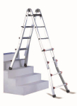 Cimco Alu-Teleskop-Leiter 2x6     146706 