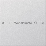 GIRA 220126 Wippenset 1fach beschreibbar 