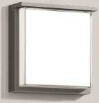 BEGA Wandleuchte silber 3000K   24070AK3 