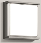 BEGA Wandleuchte silber 3000K   24071AK3 