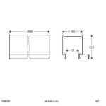 EVN KunststoffAbdeckung opal     KAMH200 