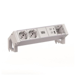 Bachmann DESK2 ALU WHITE 2xP40   937.430 