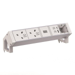 Bachmann DESK2 ALU WHITE 2xUK    937.420 
