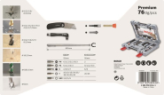 Bosch Premium Set 76tlg       2608P00234 