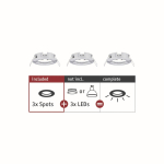 Paulmann EBL Choose 3er Spot starr 92482 