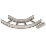 Flachbogen 90  halogenfrei grau 85x300 R 