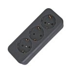 KOPP Steckdos-L.3f.schraub.sw  120305001 