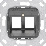 GIRA 560100 Modular Jack MJ-01 2fach 