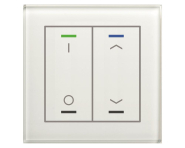 MDT GTL-2TDW.02S KNX Glastaster II Light 