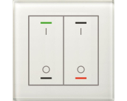 MDT GTL-2TBW.02S KNX Glastaster II Light 