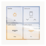 MDT GTS-P4TW.01S KNX Glas Touch Smart 