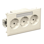 Schneider 3-fach Steckdose mit   5940112 