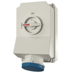 Mennekes 63A4P 9H230V Wanddose DUO 5955A 