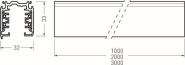 TRILUX StromschAB DALI 3PH 2m NO 7944300 