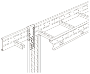 Van Geel MGZ Abzweigplatte vertikal 