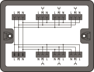 WAGO 899-631/104-000 Verteilerbox, 