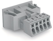 WAGO 890-745 Snap-In-Buchse,5-polig,Kod. 