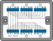 WAGO 899-631/313-000 Verteilerbox,DALI,1 