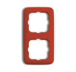 BJ Rahmen 2fach Reflex SI rot   2512-217 