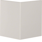Hager Außeneck Oberteil PVC    R89297035 