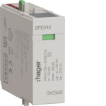 Hager Steckmodul L-N Uc 275V In   SPE040 