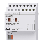 JG KNX Schaltaktor 2fach   2302.16 REGHM 