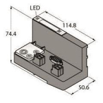 Turck Gateway f.BL20 I/O-   BL20-GW-DPV1 