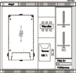 Hager Wandler-u.Messschrank    ZAW102WM2 