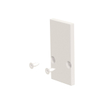 EVN Alu-Endabschlussplatte 1x   APWBWEAP 