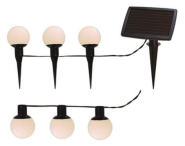 S&H LED-Solar-Lichterkette Ball    88876 