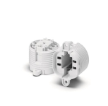 Vossloh Fassung G24D-3 weiß       101448 