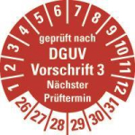 HEIN 185658 Prüfpl.DGUV3 NP 