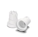 Vossloh Fassung E27 Pr. weiß      108953 