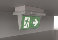 RP-Technik RZ-Leuchte Decke EB  PMD408WL 