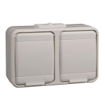 ELSO SCHUKO-Steckdose 2-fach      445404 