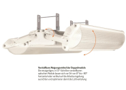 LAS LED Hallenleuchte     LS-PA260NWB-DA 