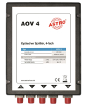 ASTRO Optischer Verteiler 4fach    AOV 4 