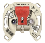 ASTRO BK-Modem-Durchgangsdose GUT MMS 13 