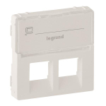 Legrand 755480 Abdeckung RJ11/RJ45 