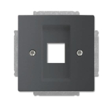 BJ Zentralscheibe schwarz matt  2561-885 