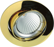 RUTEC Einbaustrahler messing   ALU5535-3 