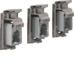 Hager Klemmen x160 3polig Alu    HYA005H 