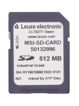 Leuze Programmspeicher       MSI-SD-CARD 